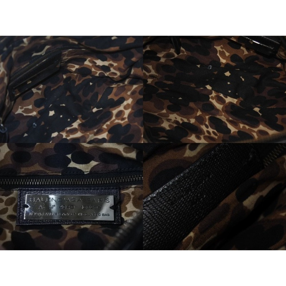 BALENCIAGA The First Handbag Shoulder Bag Anniversary Edition Black - Picture 9 of 9